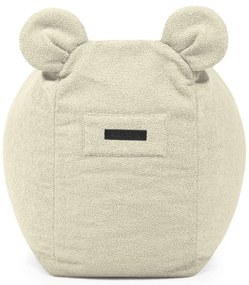 Brązowy dziecięcy worek do siedzenia z materiału bouclé Snug 130 Bear – SLOWDOWN