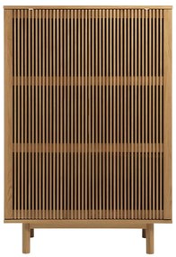 Szafka w dekorze dębu w naturalnym kolorze 95x140 cm Tiber – Unique Furniture