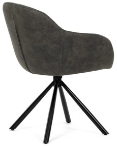 Zestaw krzeseł obiadowych z mechanizmem powrotnymDCH-Y1143 GREY2, 2 szt.