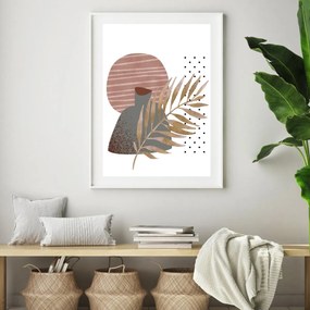 Plakat - Symboliczna abstrakcja (A4)