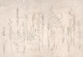 Fototapeta - Trawy łąkowe z kreskówek (196x136 cm)