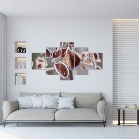 Obraz - Szczegół liści (125x70 cm)