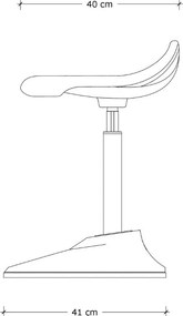 Ergonomiczny stołek balansujący Swinger