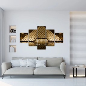 Obraz Luwr (125x70 cm)