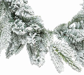 Girlanda z ośnieżonych gałązek choinki, 180 cm