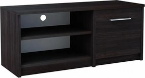 Szafka Rtv Z Półkami I Drzwiczkami Wenge D3-T96