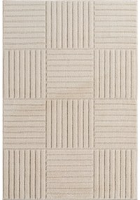 Dywan nowoczesny Art 3D Kwadraty kremowy 280 cm x 370 cm