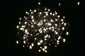 Świąteczne LED oświetlenie - 20 m, 200 MAXI LED, ciepła biel
