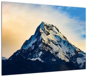 Obraz ośnieżonych gór, Nepal (70x50 cm)