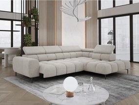 Narożnik PLAZA L wolnostojący Prawostronny w tkaninie CLOUD 03 WERSAL