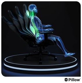 Fotel gamingowy czarny Diablo X-One 2.0 King Size