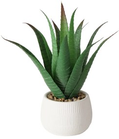 Sztuczna roślina aloes w donicze MONDRAGO, 29 cm