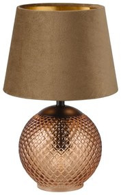 Lampa stołowa w kolorze brązu (wys. 29 cm) Jonna – Trio