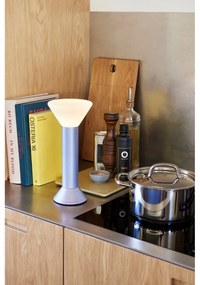Fioletowa lampa stołowa ze ściemniaczem (wysokość 30 cm) Flash – Hübsch