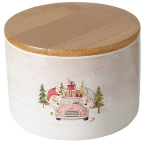 Zestaw pojemników ceramicznych do przechowywania CARRIE, Ø 11-16 cm