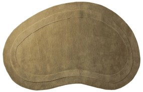 Wełniany dywan w kolorze khaki 150x230 cm Cloria – Micadoni