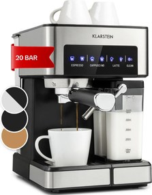 Klarstein Arabica 1350W 20bar Ekspres Kolbowy Srebrny