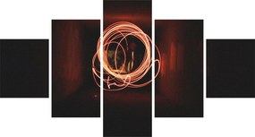 Obraz - linie w tunelu (125x70 cm)