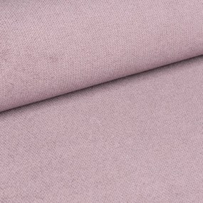 Tapicerowane łóżko kontynentalne GLORIEN VELVET 90x200 cm różowe Materac: Materac sprężynowy Bonell