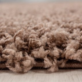 Dywan Shaggy Cappucino 80 cm x 80 cm koło