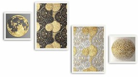 Obrazy zestaw 4 szt. 35x50 cm – Wallity
