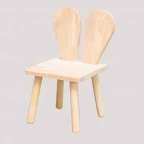 Krzesło Z Drewna Sosnowego Buny Kids Naturalna - Sklum
