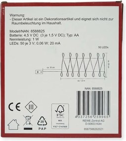 Bieżnik świąteczny 50 diod LED
