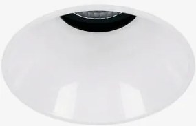 Downlight Led Wpuszczany Bezramkowy Trimless Okrągły Ø6,8 Cm Z Aluminium Orelva Biała & 38º & Białe Zimne Światło 4000k & 11 W - Sklum