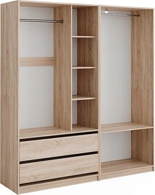 Szafa sonoma 180x50x200 elmo