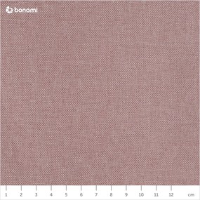 Różowe tapicerowane łóżko 120x200 cm Lena – Meise Möbel