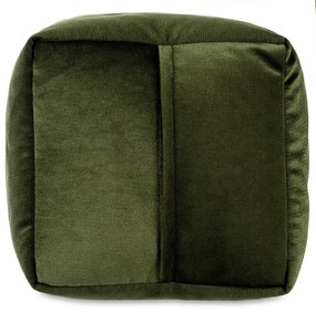 Pufa obita aksamitem, 30 x 30 cm