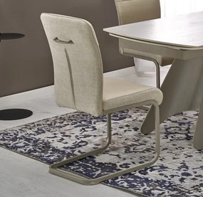 Krzesło do jadalni na kaszmirowej płozie K584 Halmar