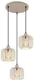 Globo 15758-3H - Żyrandol na lince ALFRED 3xE27/40W/230V