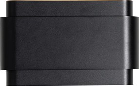 Industrialna lampa ścienna czarna 2-światłowa - Coen