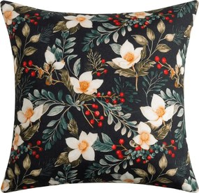 Poszewka na poduszkę z mikrofibry WINTER MAGNOLIA 45x45 cm, kolorowy