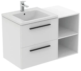 Szarobeżowa wisząca szafka pod umywalkę 100x63 cm i.Life B – Ideal Standard