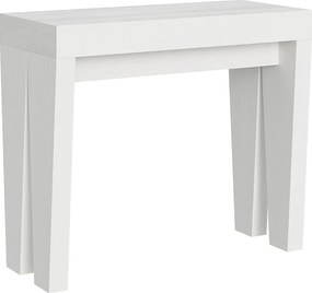Konsola rozkładana 90x40/300 cm Spimbo Frassino biała