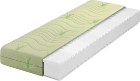 Materac piankowy z pokrowcem aloe vera 180x200 T7-D32