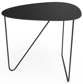 Czarny metalowy stolik 44x50 cm Curve L Bull – LIND DNA