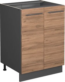 Szafki kuchenne złoty dąb energetyczny 60x51.6x82 fame-line