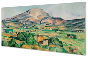 Obraz akrylowy Góra św. Wiktorii - Paul Cézanne
