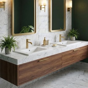 Umywalka wpuszczana Rea Dafne 75