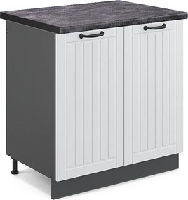 Szafka pod zlew biały domek wiejski 80x60x82 fame-line