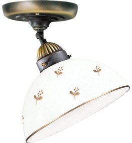 Kolarz 731.10.170 - Przysufitowy żyrandol NONNA 1xE27/75W/230V Ø 20 cm, motyw kwiatu, różowe złoto