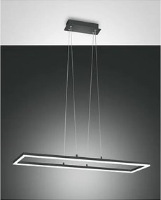 Lampa sufitowa LED Bard 52W antracytowa 3394-45-282 Fabas Luce