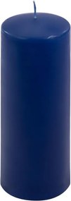 Zestaw świec słupkowych, 20 cm, Ø 7,5 cm, niebieski, 4 szt