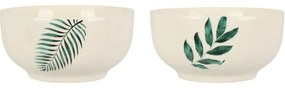 Porcelanowa miska Leaf 600 ml, śr. 14,3 cm