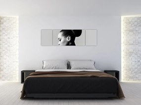 Obraz - Profil pięknej kobiety (170x50 cm)
