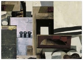 Obraz na szkle - Kubizm (70x50 cm)