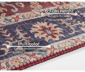 Bordowy dywan Nouristan Vivana, 160x230 cm